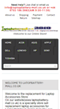 Mobile Screenshot of laptopbattery-mall.co.uk